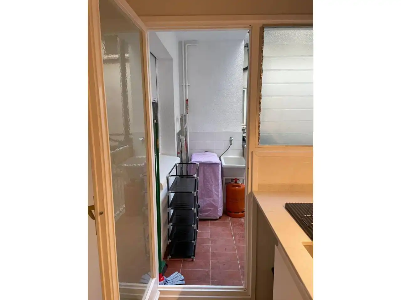Cuina de Pis de lloguer en Cubelles amb Calefacció, Parquet i Terrassa