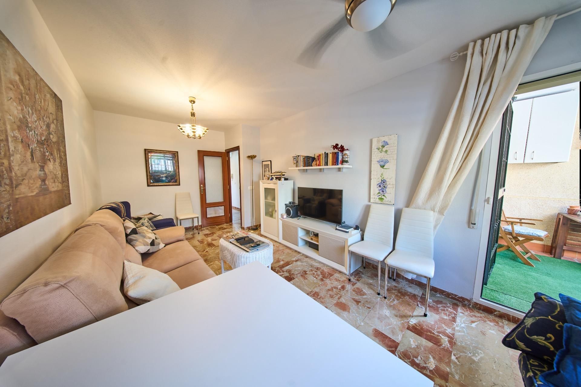Living room of Flat for sale in Torrox  with Terrace, Swimming Pool and Community pool