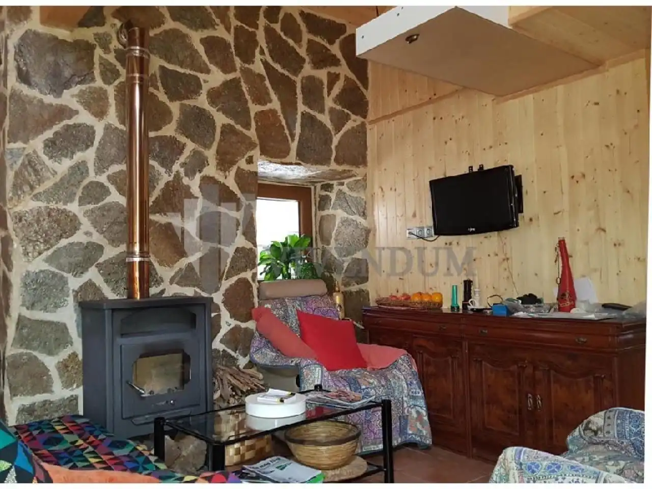 Living room of Houses for sale in Covelo  with Heating, Private garden and Terrace