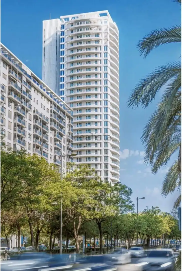 Vista exterior de Apartament de lloguer en Valencia amb Aire condicionat, Jardí privat i Terrassa