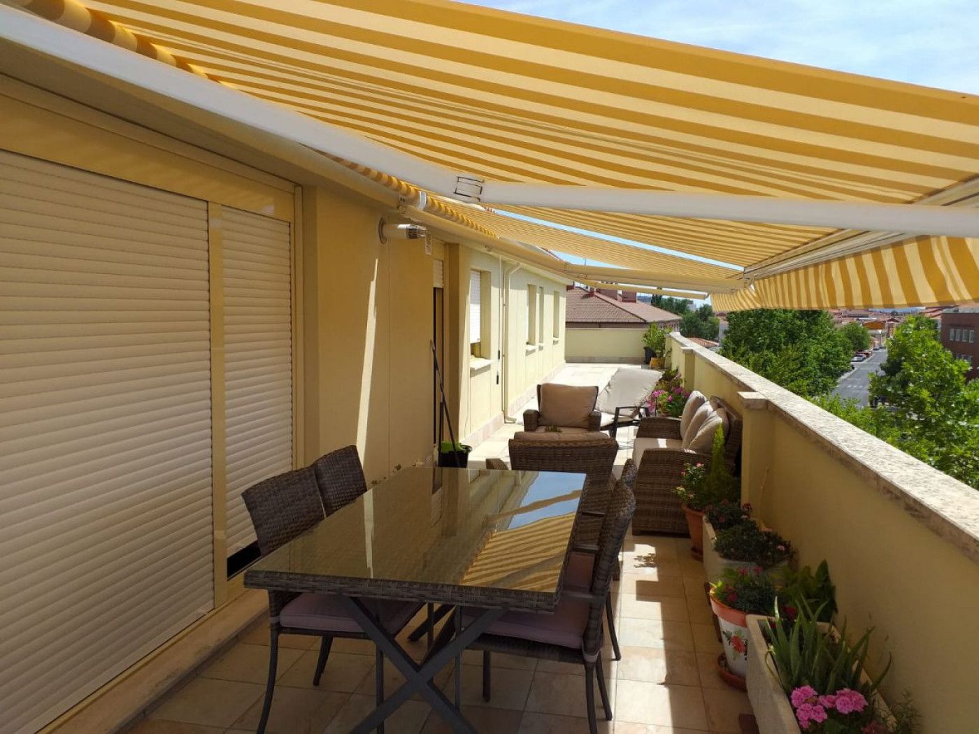 Terraza de Ático en venta en Palencia Capital con Calefacción, Jardín privado y Terraza