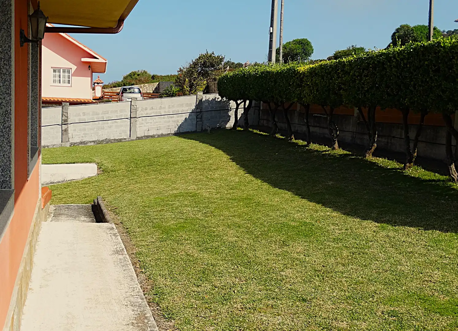 Jardí de Casa o xalet en venda en Valdoviño amb Calefacció, Jardí privat i Parquet