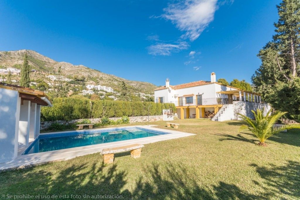 Garden of Country house for sale in Mijas  with Private garden, Terrace and Swimming Pool