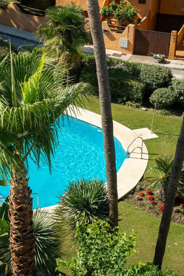 Swimming pool of Detached homes for rent in Marbella  with Air Conditioner, Heating and Private garden