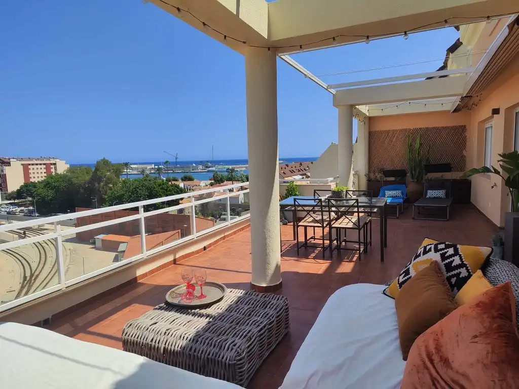 Terraza de Apartamento en venta en Dénia con Aire acondicionado