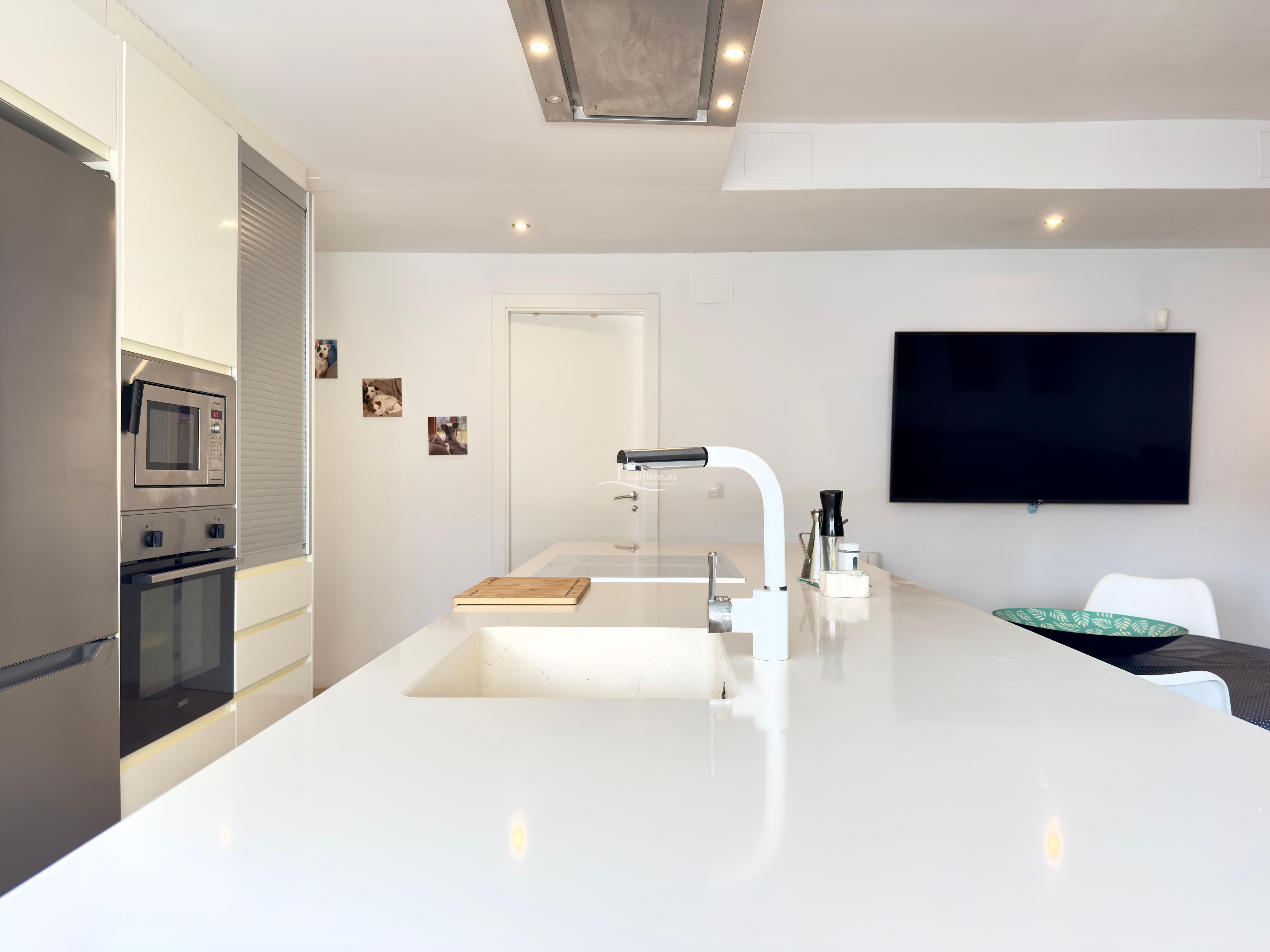 Kitchen of Flat to rent in Altea  with Air Conditioner and Terrace