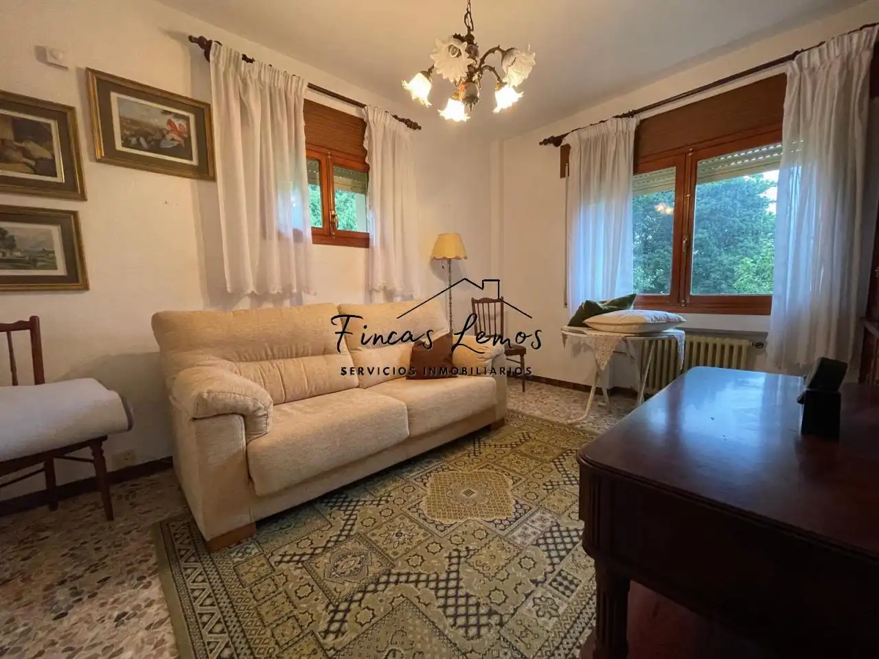 Living room of Houses for sale in Camariñas  with Heating, Private garden and Furnished