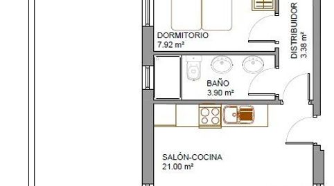 Photo 2 of Attic for sale in Los Surcos, El Cristo, Palencia Capital