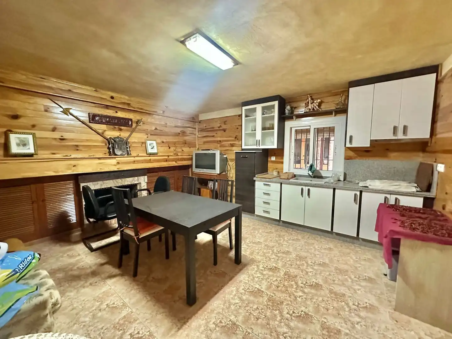 Cocina de Casa o chalet en venta en San Vicente del Raspeig / Sant Vicent del Raspeig con Aire acondicionado, Calefacción y Jardín privado