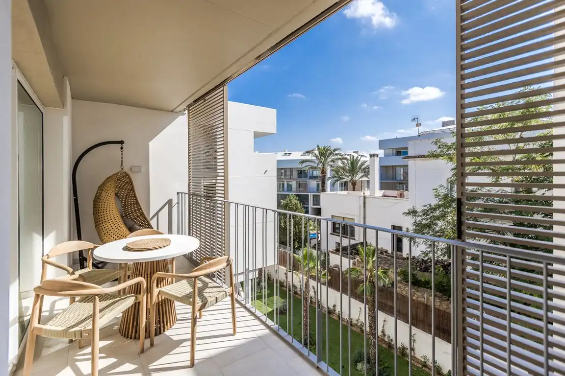 Terrace of Apartments for rent in Jávea / Xàbia  with Air Conditioner, Storage room and Sauna