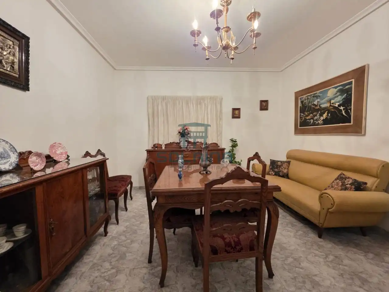 Dining room of Flat for sale in Ourense Capital   with Heating, Storage room and Furnished