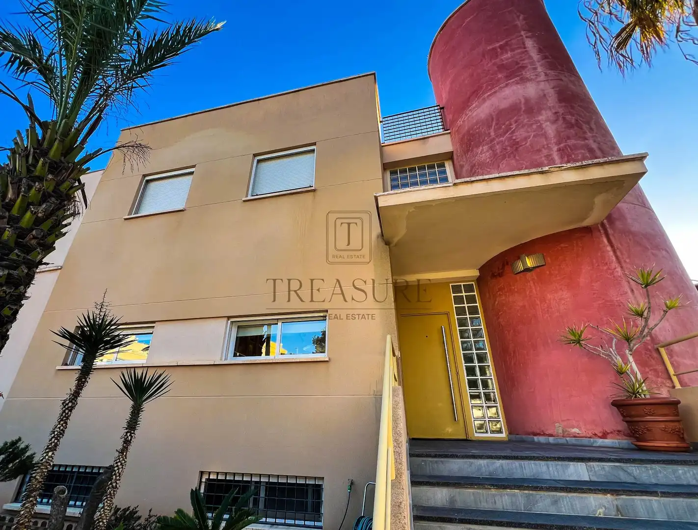 Vista exterior de Casa o chalet en venta en Cartagena con Aire acondicionado, Jardín privado y Terraza