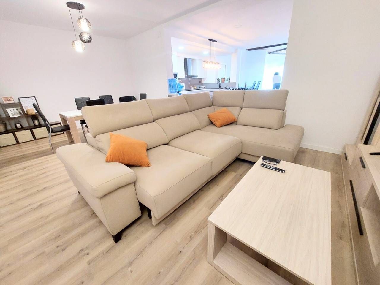 Living room of House or chalet for sale in Terrassa  with Air Conditioner, Heating and Parquet flooring