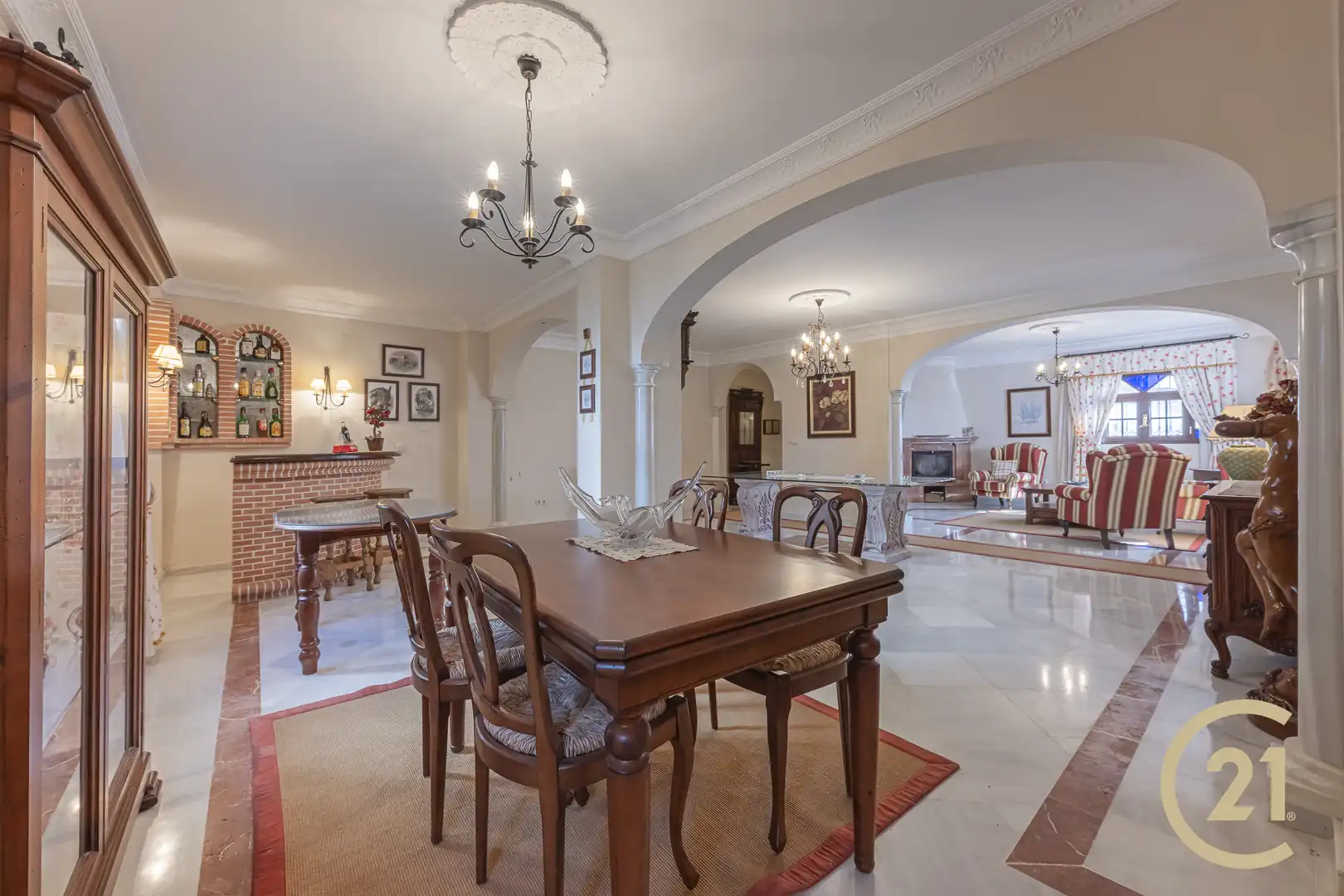Comedor de Casa adosada en venta en Gaucín con Jardín privado, Terraza y Trastero