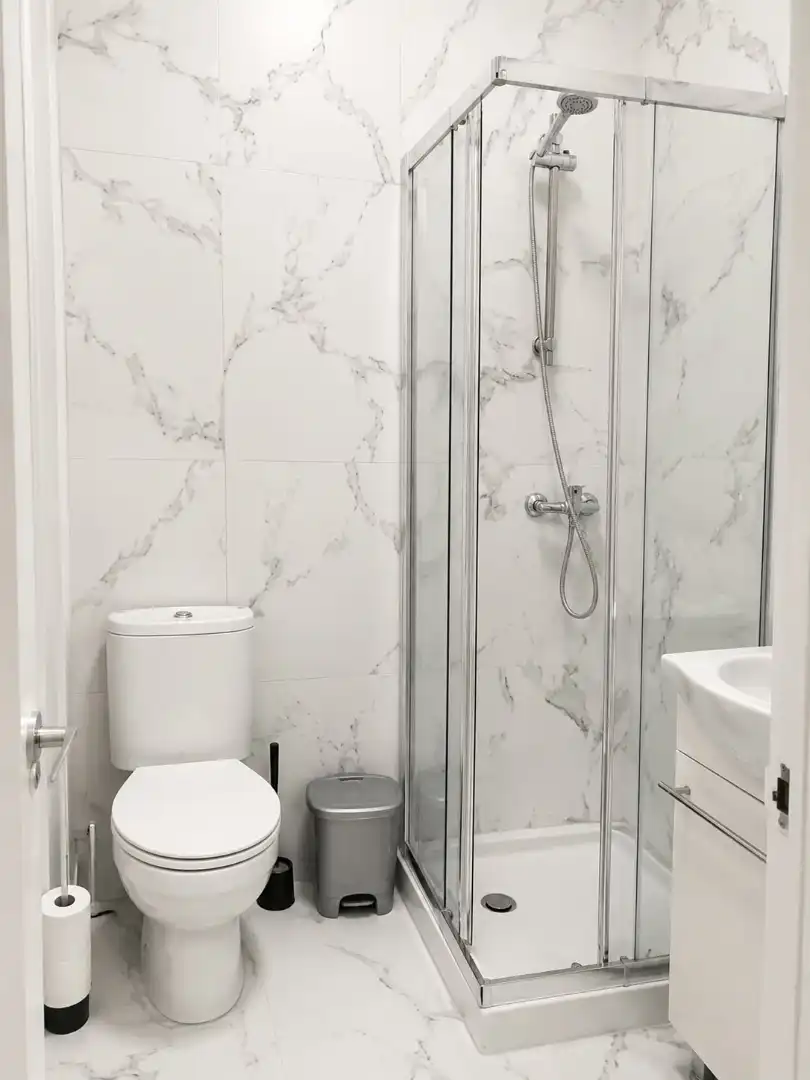 Bany de Loft de lloguer en Valencia amb Aire condicionat, Moblat i Forn