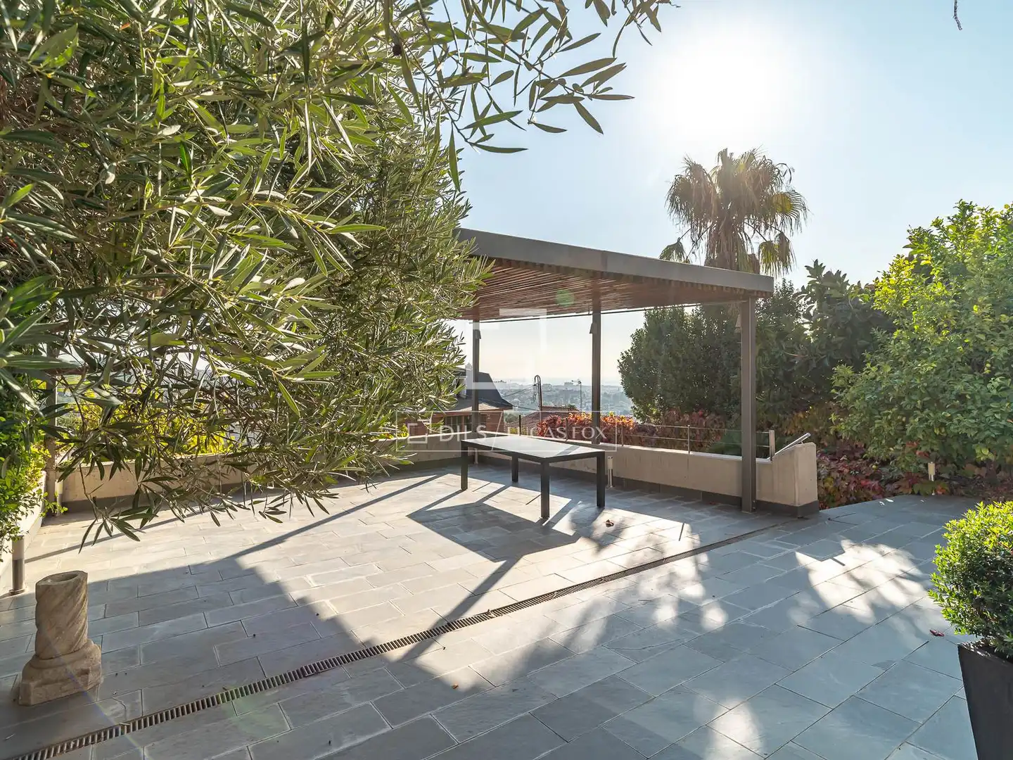 Terraza de Casa o chalet de alquiler en Sant Just Desvern con Aire acondicionado, Calefacción y Jardín privado