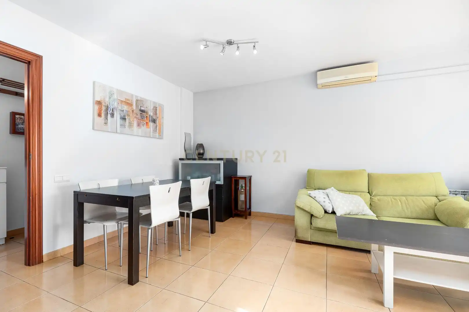Wohnzimmer von Wohnungen zum Verkauf in Les Franqueses del Vallès mit Klimaanlage, Abstellraum und Balkon