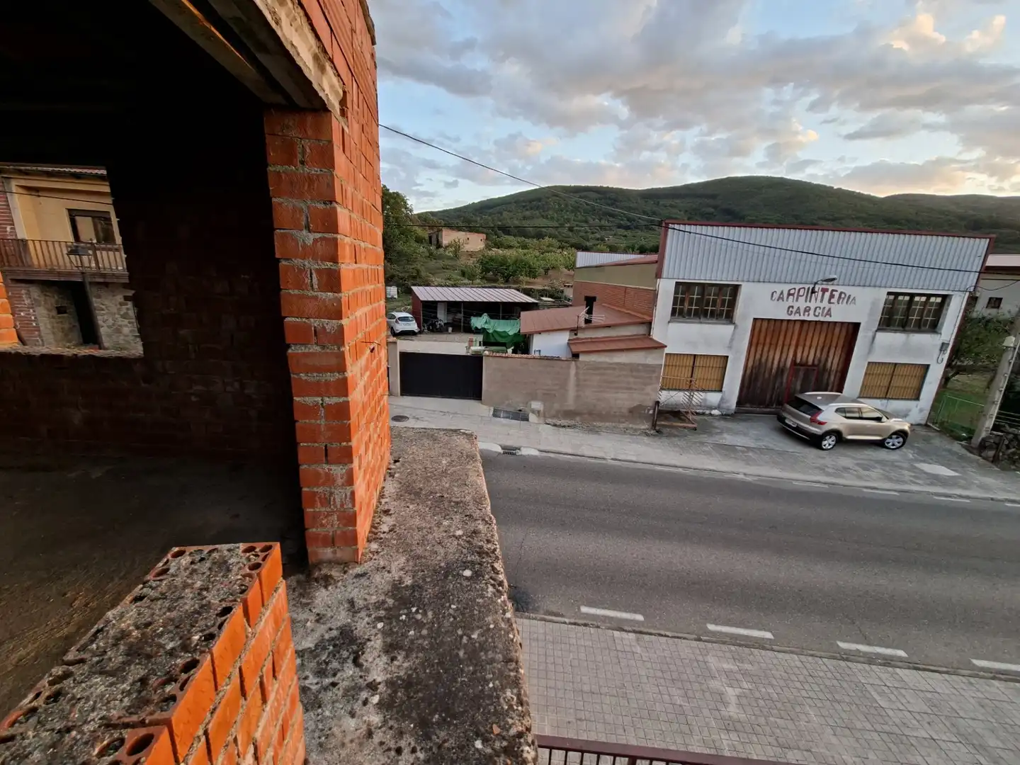 Vista exterior de Casa o xalet en venda en Cabrero