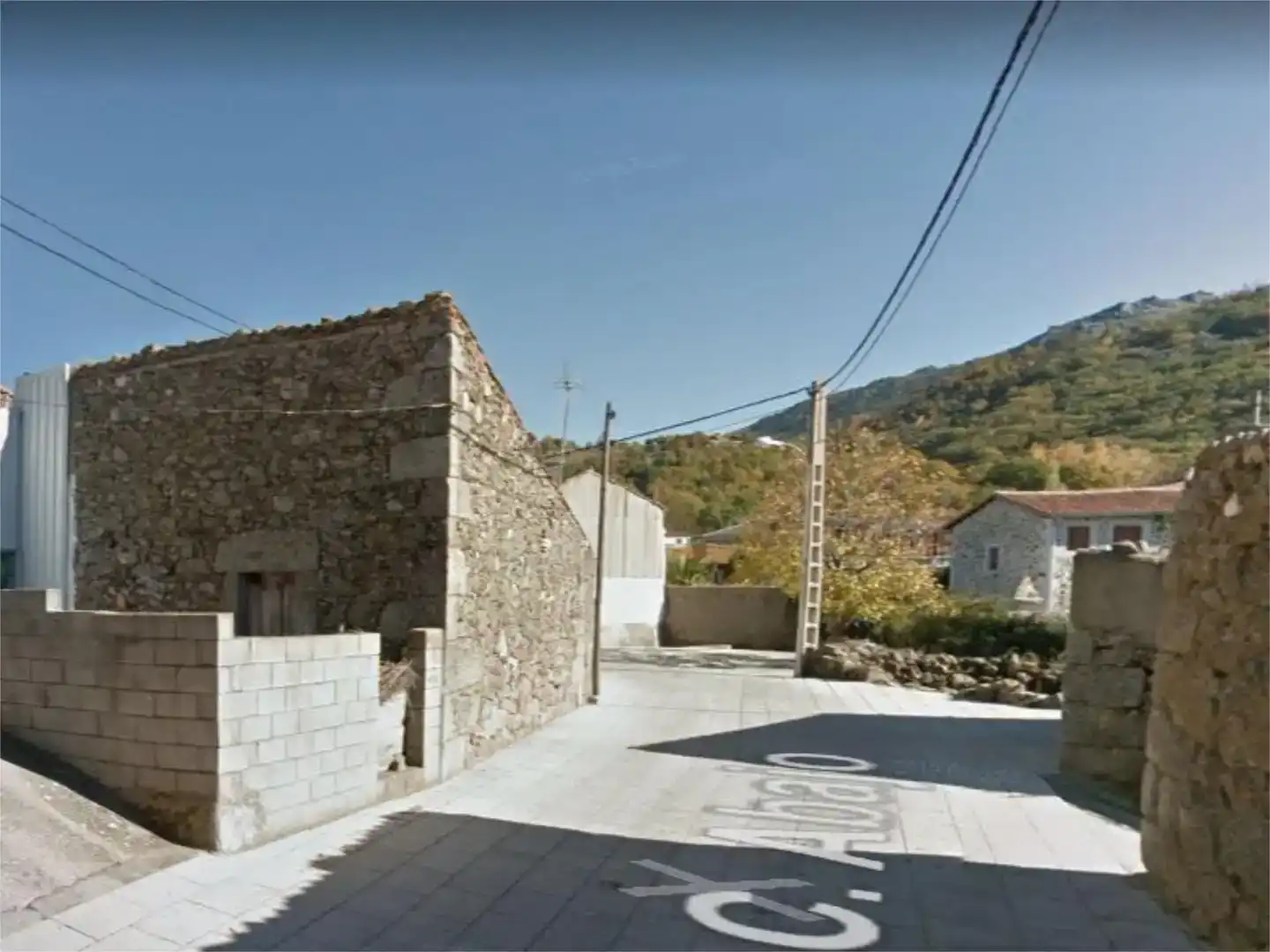 Vista exterior de Finca rústica en venta en Sanchotello con Jardín privado y Amueblado