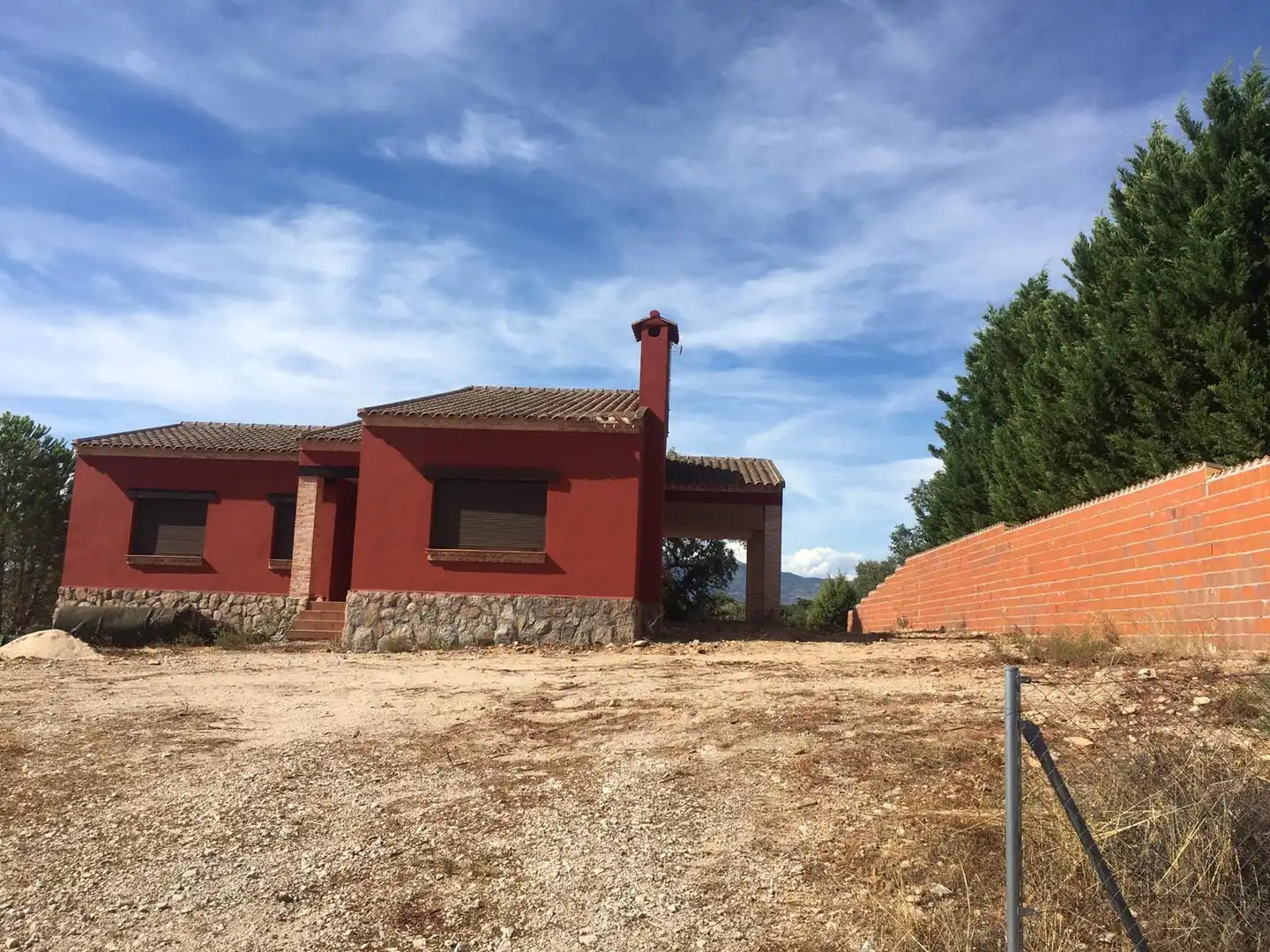 Exterior view of Houses for sale in San Román de los Montes  with Air Conditioner, Heating and Private garden