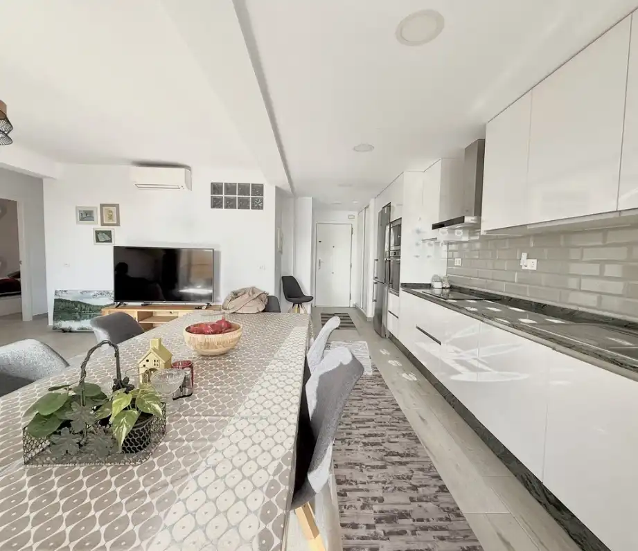 Kitchen of Flat for sale in Fuengirola  with Furnished, Oven and Washing machine