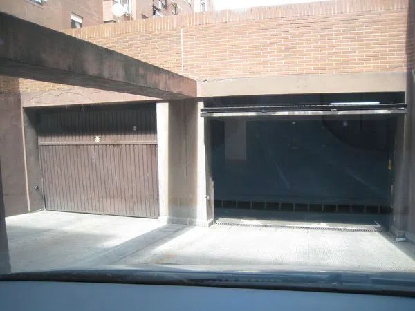 Exterior view of Garage for sale in  Madrid Capital  with Alarm