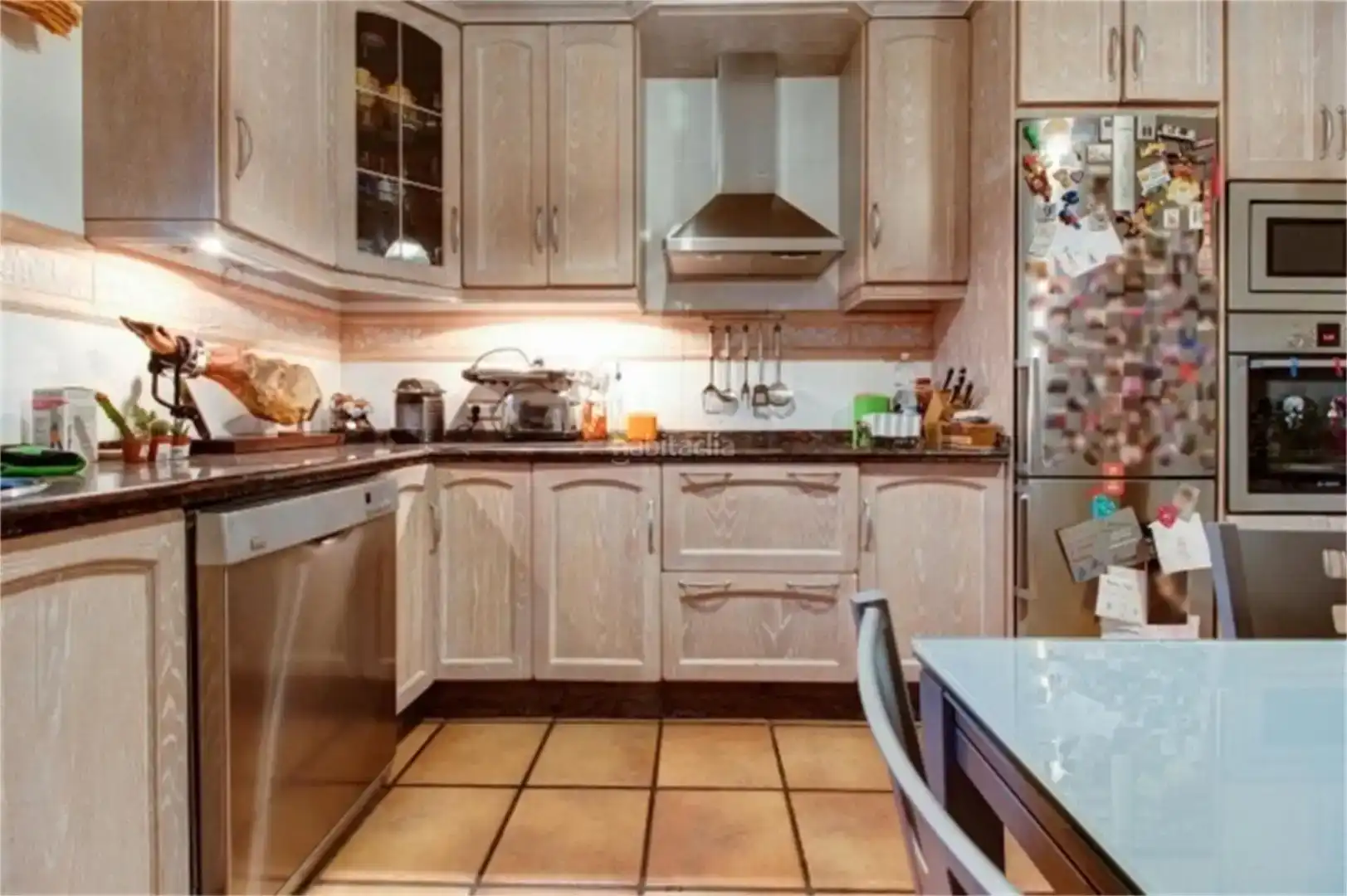 Cocina de Piso en venta en Almodóvar del Río con Aire acondicionado, Jardín privado y Parquet