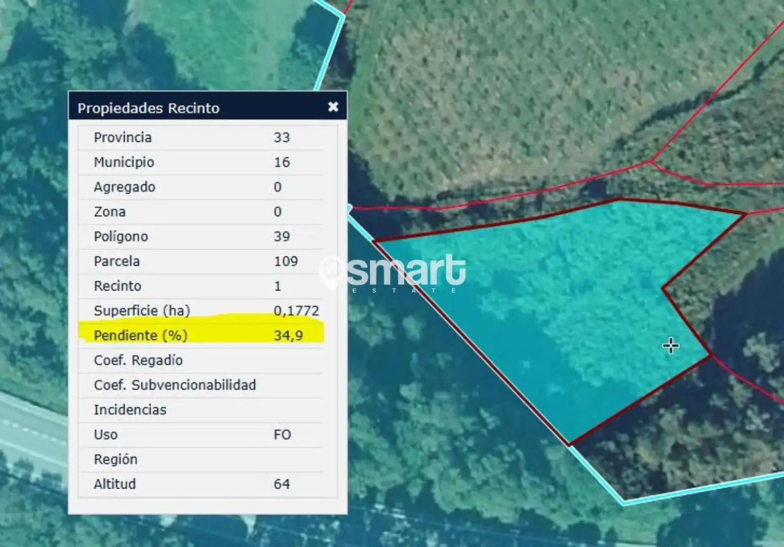 Terreno en venta en Castrillón