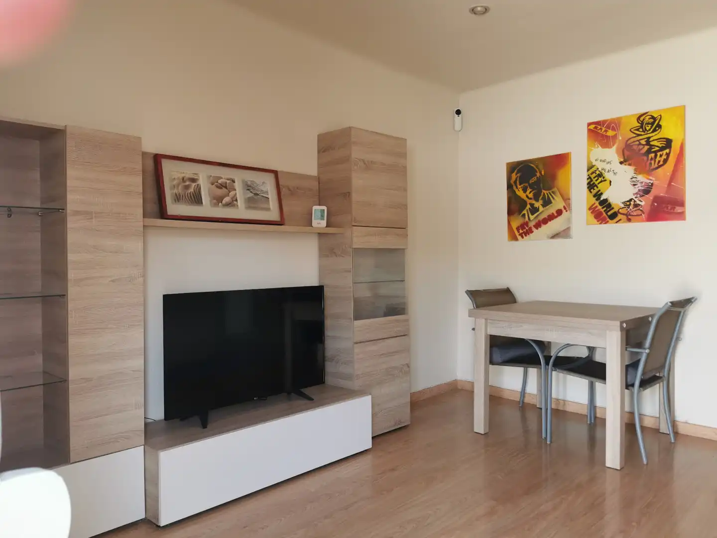 Sala de estar de Piso en venta en Manresa con Aire acondicionado, Calefacción y Parquet
