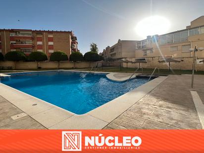 Swimming pool of Flat for sale in Torremolinos  with Air Conditioner, Furnished and Balcony