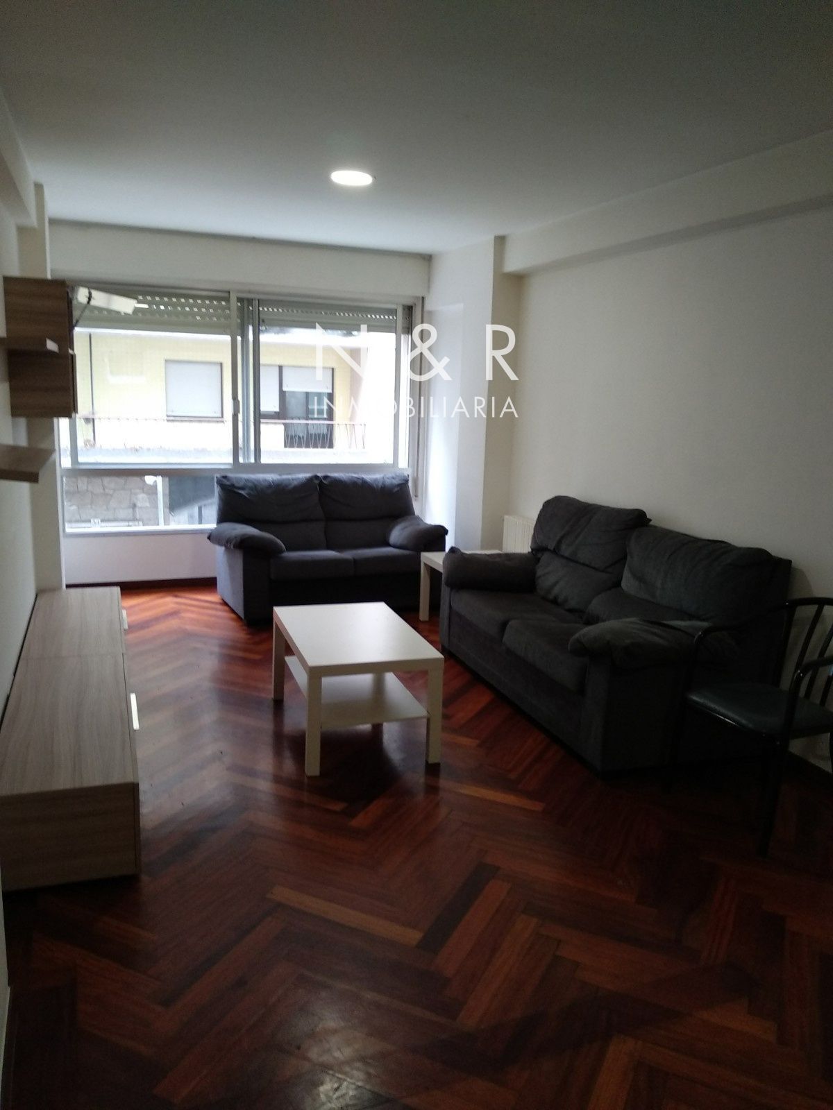 Living room of Flat to rent in Santiago de Compostela   with Heating and Furnished
