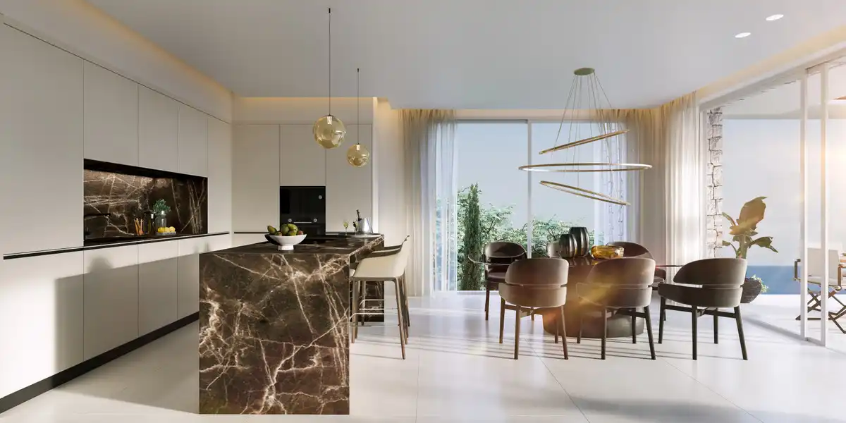 Cocina de Piso en venta en Ojén con Terraza y Piscina