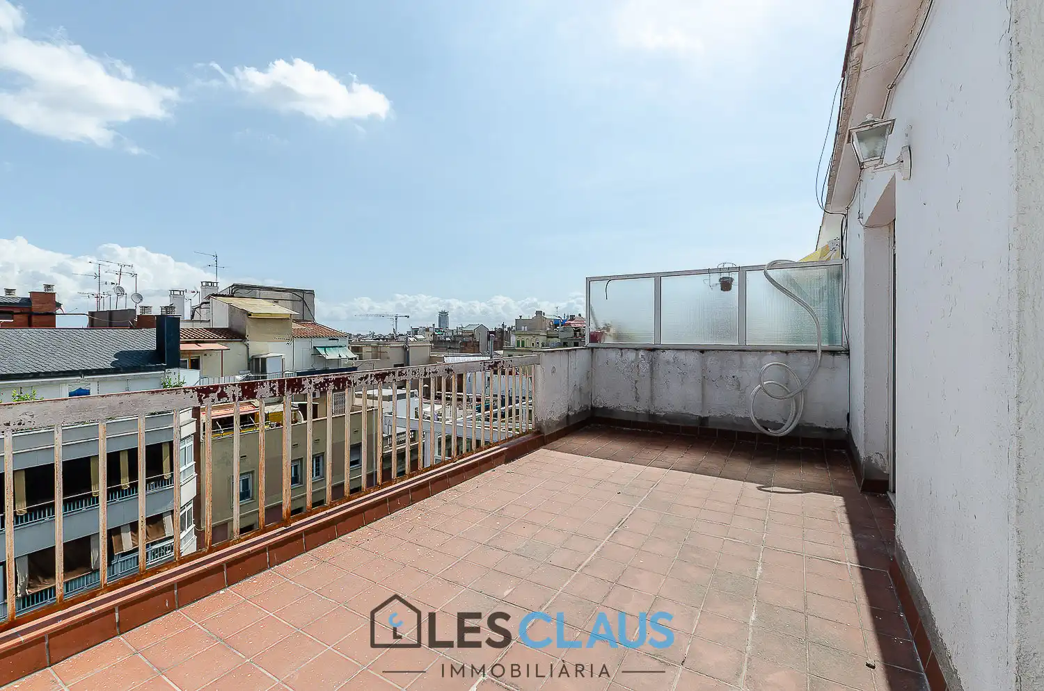 Terrasse von Dachboden zum Verkauf in Barcelona mit Terrasse