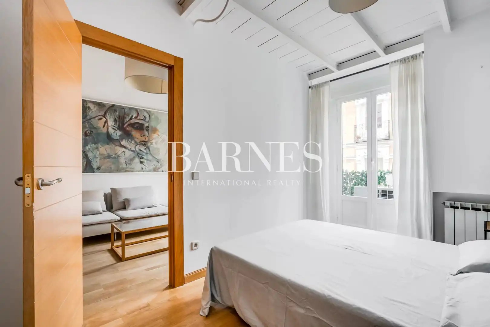 Bedroom of Flat for rent in Madrid  with Air Conditioner, Heating and Furnished