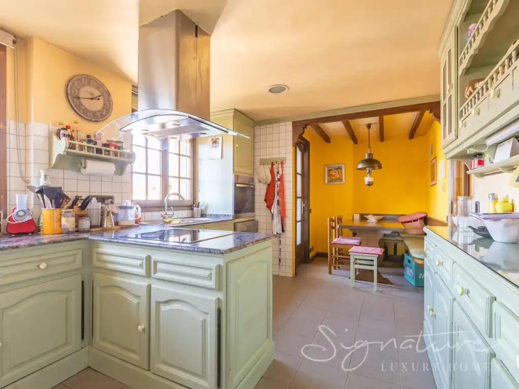 Cocina de Ático en venta en Sant Cugat del Vallès con Aire acondicionado