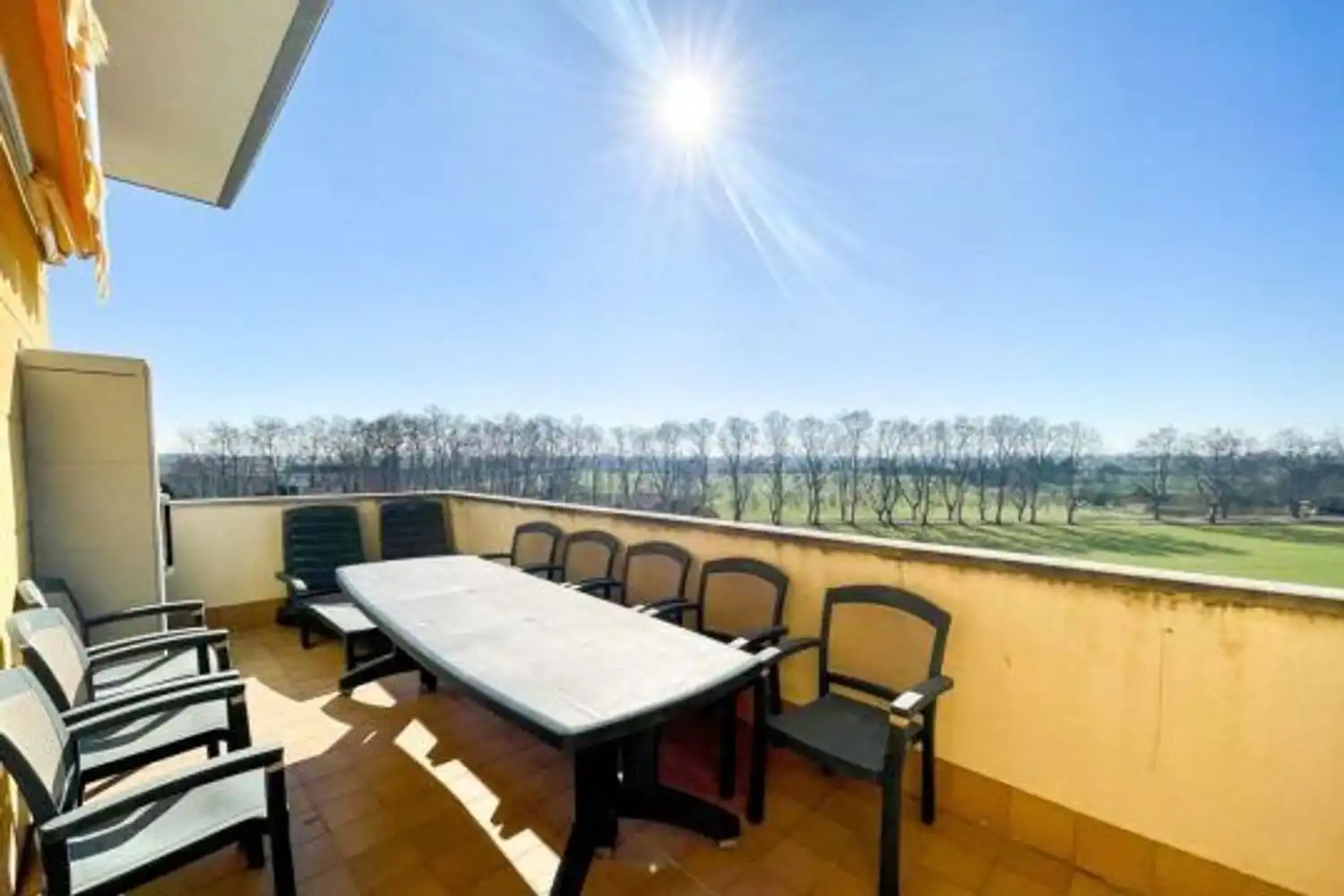 Terrace of Flat for sale in Figueres  with Air Conditioner and Terrace