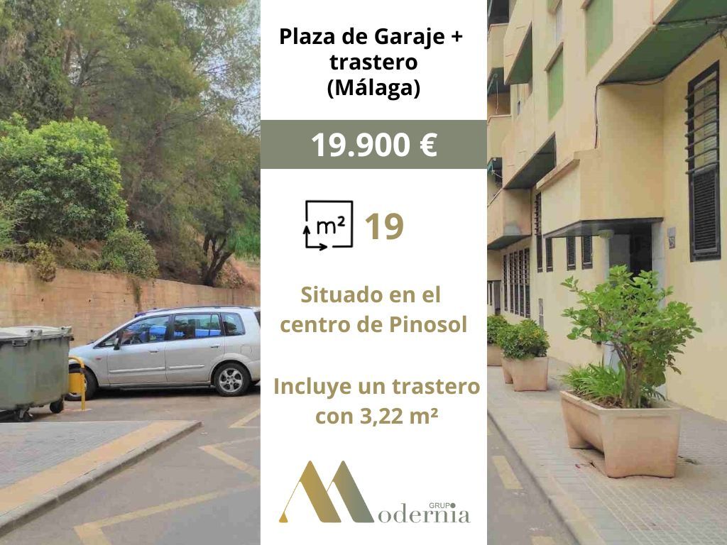 Aparcament de Garatge en venda en Málaga Capital