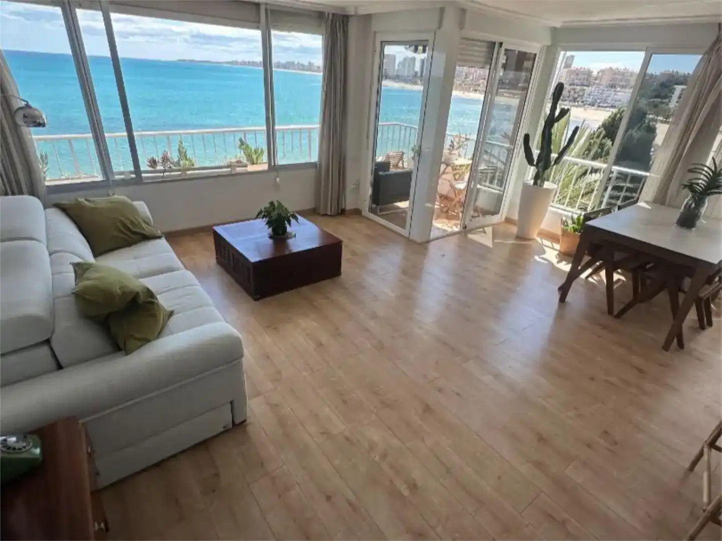 Living room of Flat for rent in Playa Muchavista