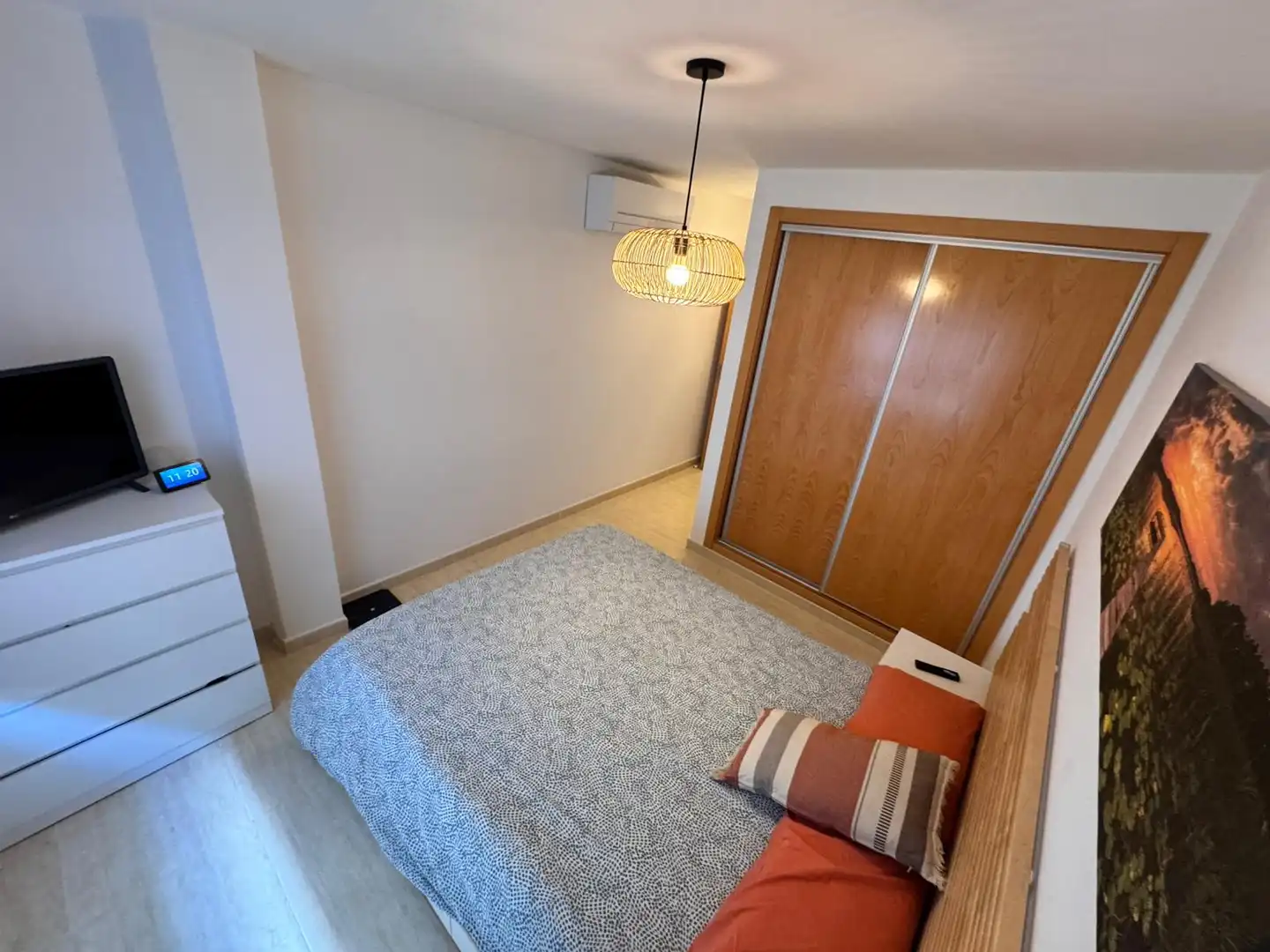 Schlafzimmer von Wohnung zum Verkauf in Peñíscola / Peníscola mit Klimaanlage, Abstellraum und Möbliert