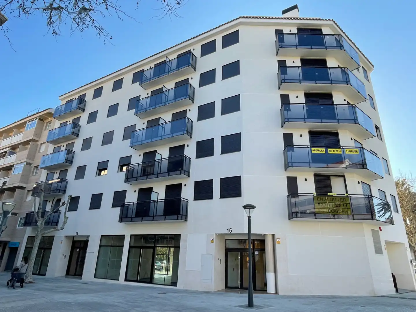 Außenansicht von Wohnung zur Miete in Cambrils mit Klimaanlage, Heizung und Parkett
