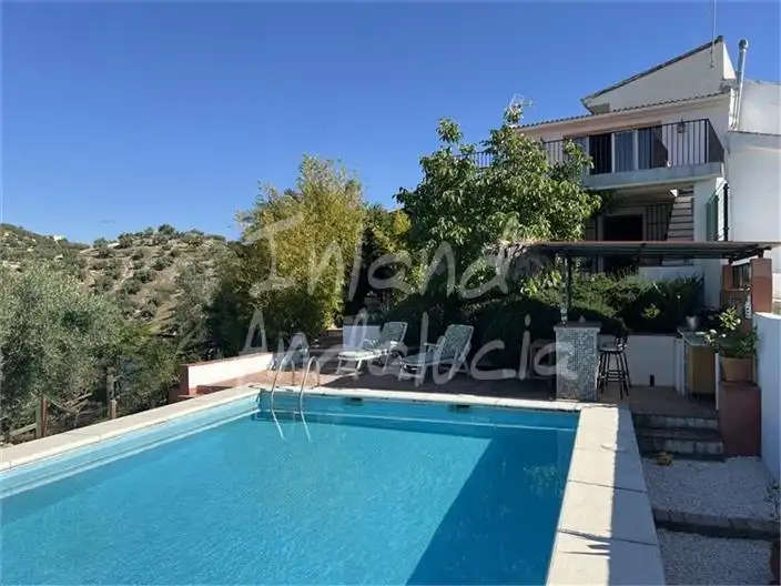 Swimming pool of Country homes for sale in Alcaudete  with Air Conditioner, Terrace and Swimming Pool