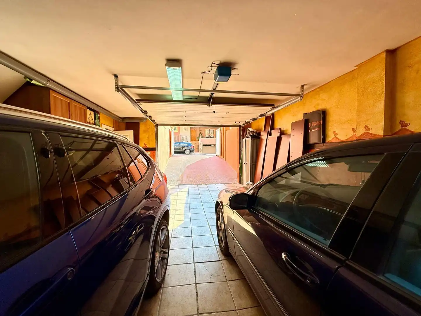 Parking of Detached homes for sale in Roquetas de Mar  with Air Conditioner, Balcony and Community pool