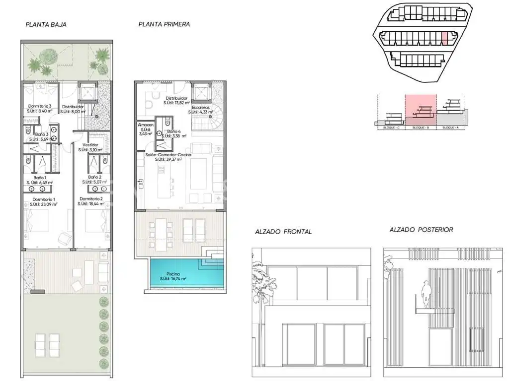 Appartamento con piscina in vendita a Callao Salvaje - Playa Paraíso, imagen 20