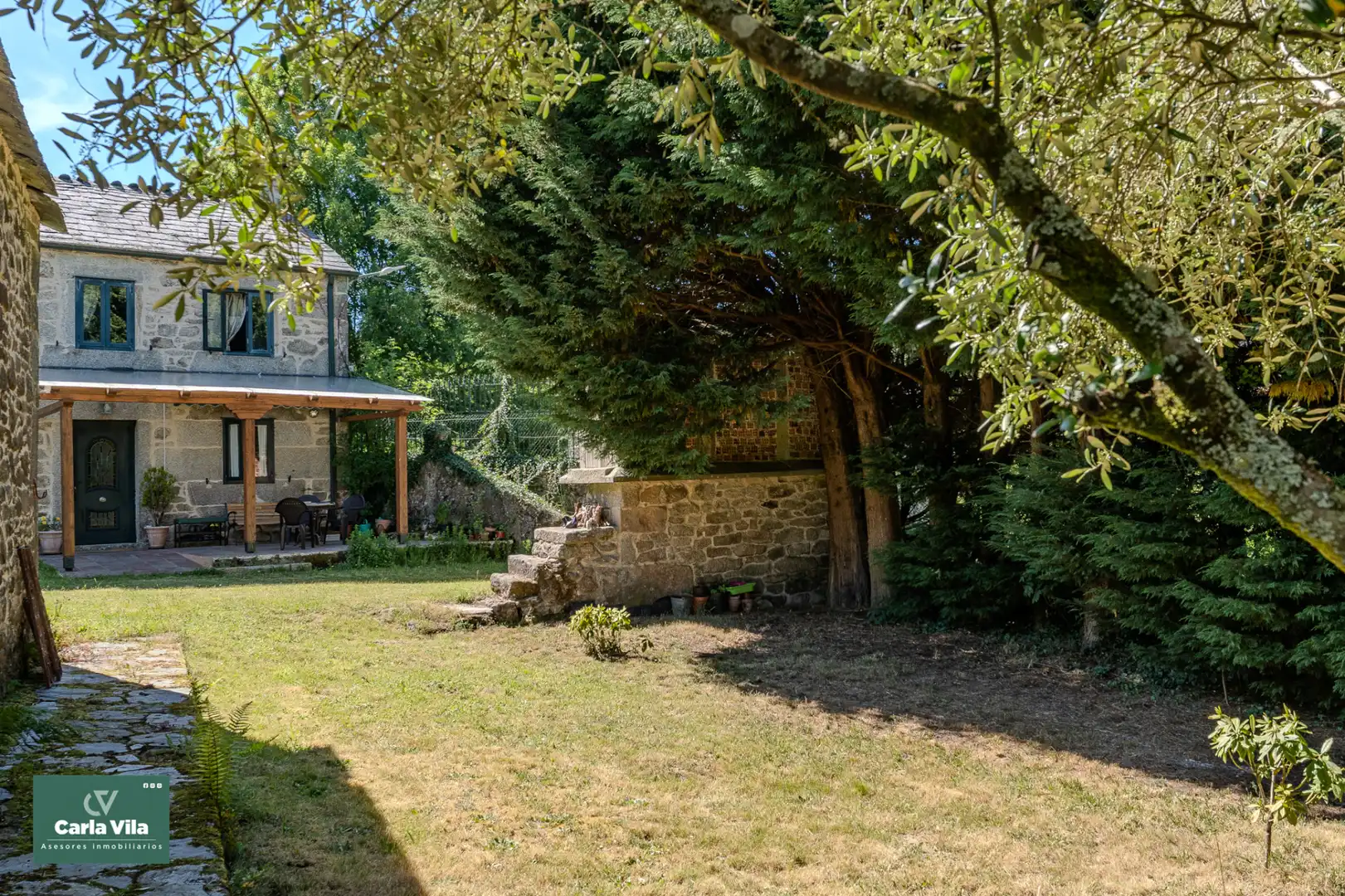 Garden of Country homes for sale in Guitiriz  with Heating, Private garden and Parquet flooring