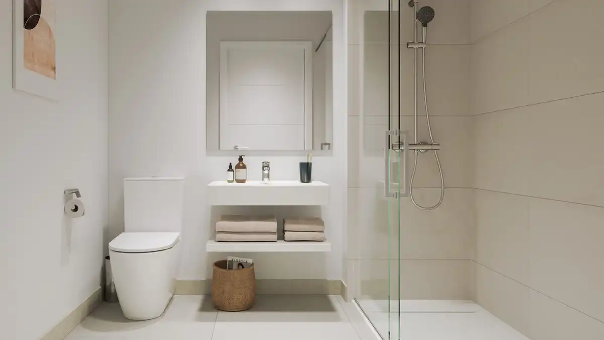 Bathroom of Flat for sale in Mijas  with Terrace and Storage room