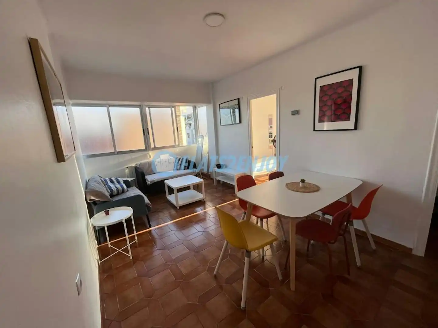 Living room of Flat for rent in Valencia  with Heating