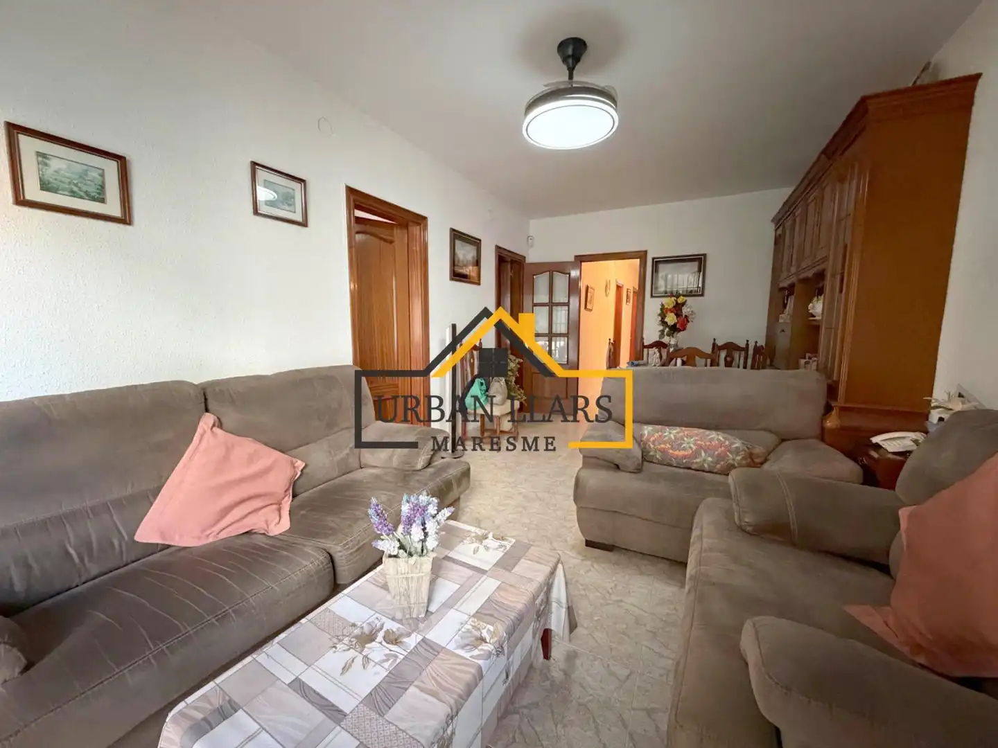 Sala de estar de Piso en venta en Premià de Mar con Calefacción y Balcón