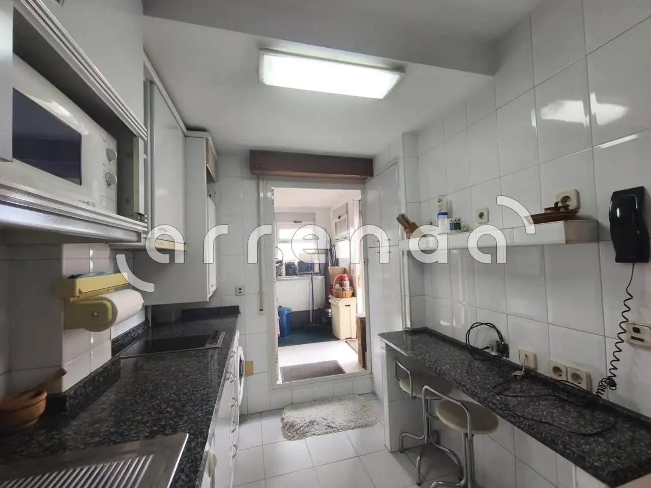 Cocina de Ático en venta en Madrid