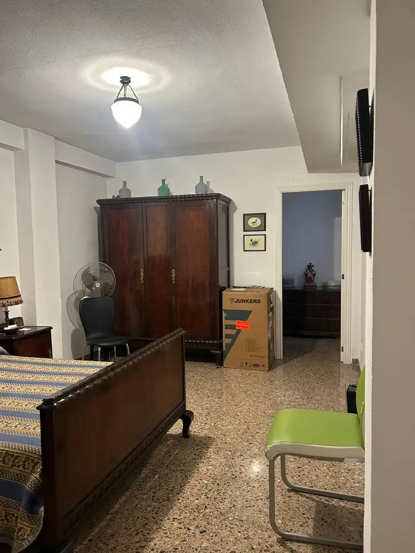 Bedroom of Flat for rent in Valencia  with Air Conditioner and Furnished