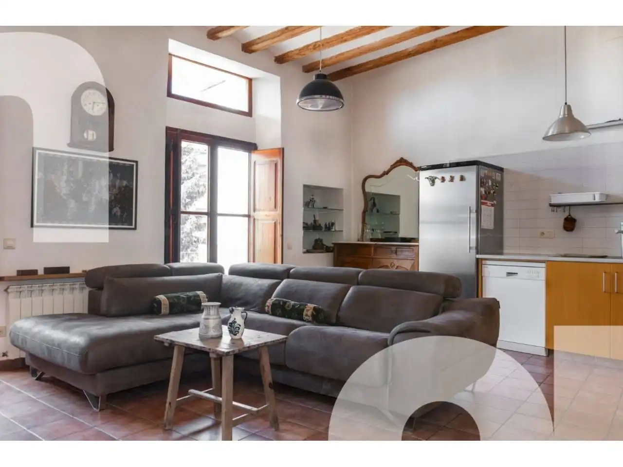 Living room of Houses for sale in Moià  with Heating and Terrace